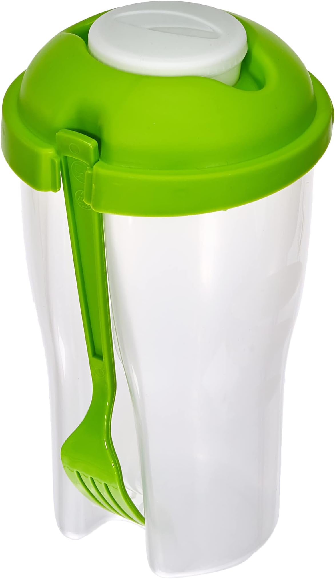Sagaform To Go Salad Green, 9 x 9 x 19 cm