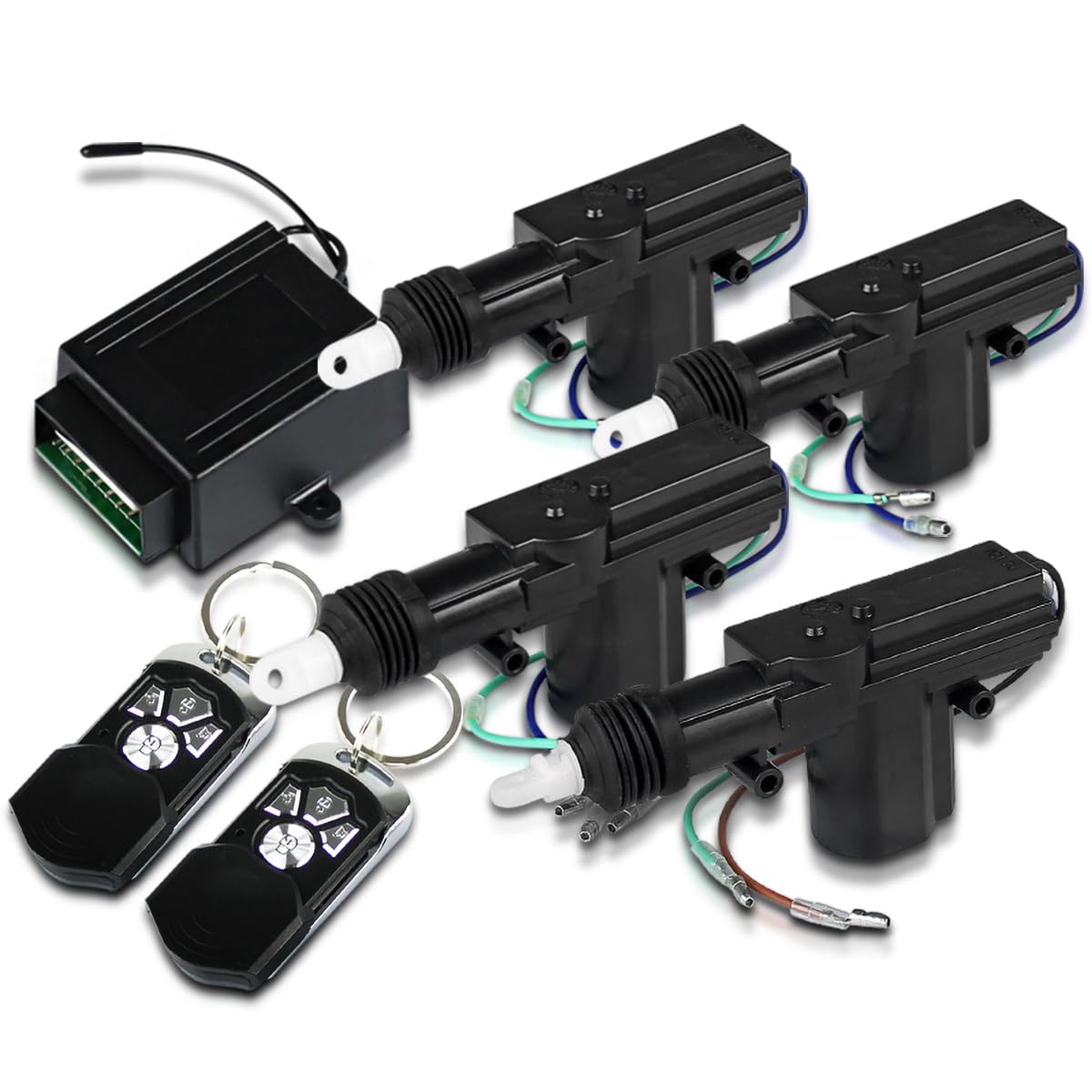 Spec-D Tuning 2/4 Door Power Auto Lock/Unlock Central Power Control + Keyless Remote