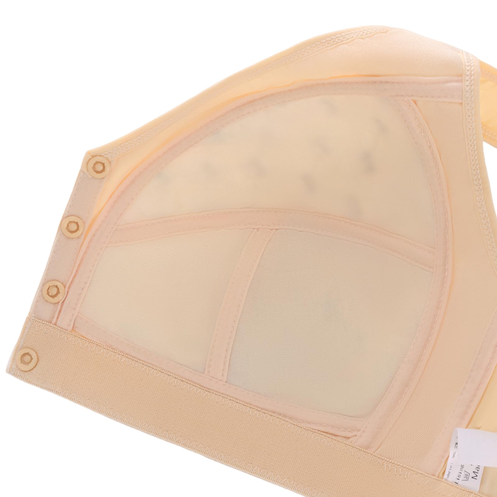 Reggiseno Donna Senza Ferretto Chiusura Frontale Set da 4, Reggiseni Taglie Forti in Cotone, Reggiseno Comodo per Seno Grande E Cadente
