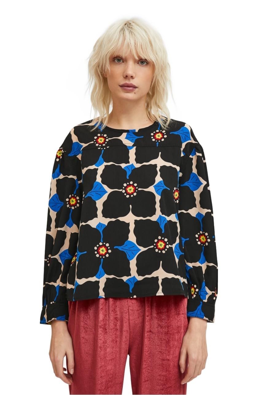 Compañía Fantástica Women's Multicoloured Compania Fantastica Flower Print Long Sleeved Top