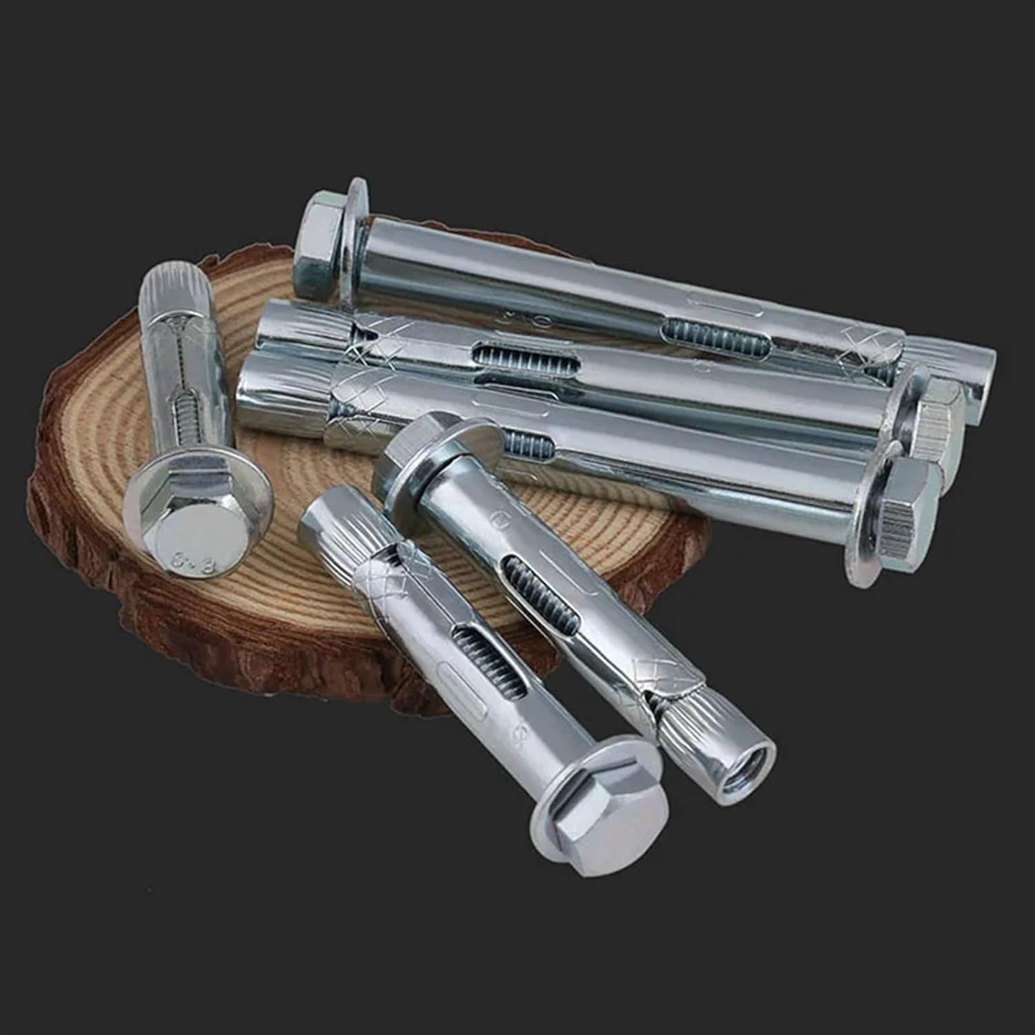 Expansion Bolt,Stainless Expansion Bolts, Special Expansion Screw M6-M16,2PCS(M12 X L105 (2PCS))
