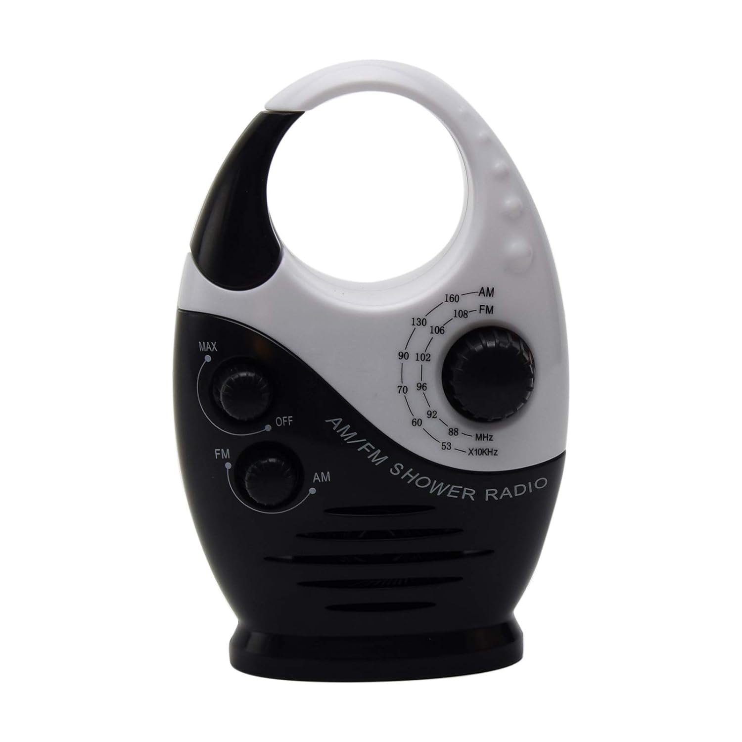 Waterproof Shower Radio 3V 0 5W Adjustable Volume Shower AM FM Button Speaker Bathroom Shower Speakers Wireless Radio