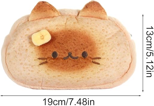 Cat Pencil Box Cute Cat Pencil Bag Organizer Holder Aesthetic Desk