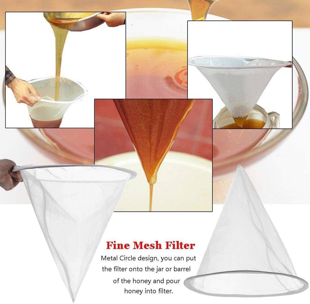 Amazon | 3個入り 濾過器 ハニーフィルターネット 養蜂用 ナイロン