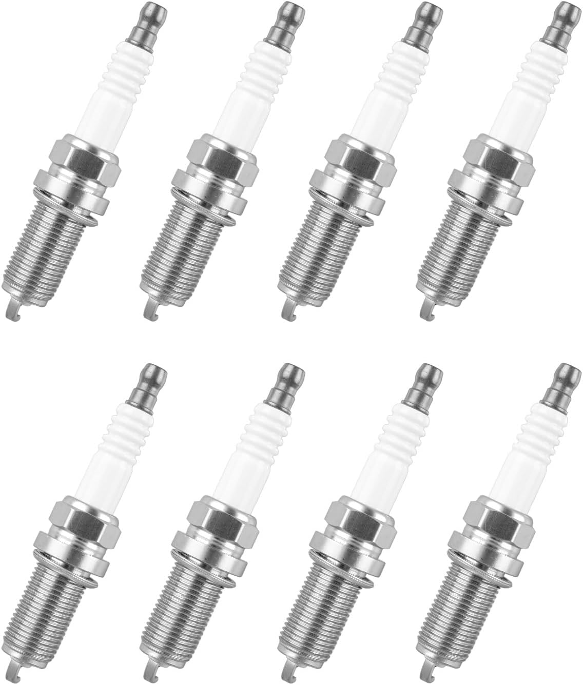 TIKSCIENCE Iridium Spark Plugs Set 8 Pack Fit for Ram 1500 2500 3500, Dodge & Jeep – Replaces LFR5AIX-11 LZFR5CI11 DILFR5E11 for Reliable Ignition & Consistent Engine Performance