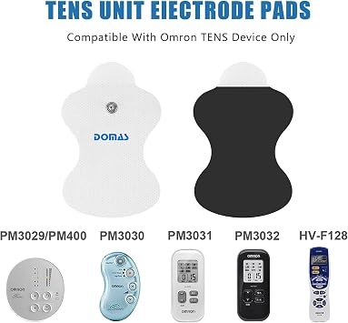 20 Pcs Replacement Pads Compatible with Omron TENS Units PM500, PM400, PM3030 & More