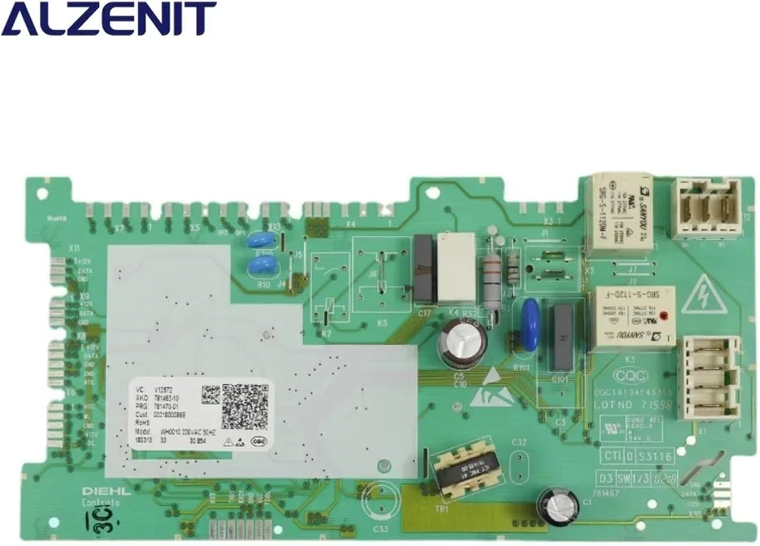 1pcs Washing Machine Control Board 0021800086 0021800086A/C 0021800086E/H 0021800086EA/CA/CB Circuit PCB Washer Parts(0021800086CB)