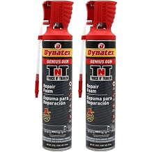 Dynatex Truck N Trailer Repair Foam 20 oz Can w/Genius Gun 2 Pack