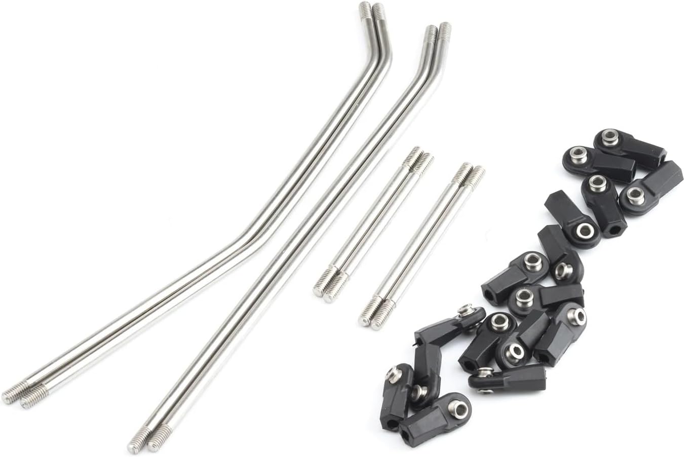 RC Frame Chassis Kit,LCG Carbon Fiber Frame Rail LCG Chassis Kit with Ultralight Portal Transmission Skid Plate for 1/10 RC Crawler Capra SCX10 (Chassis kit B)