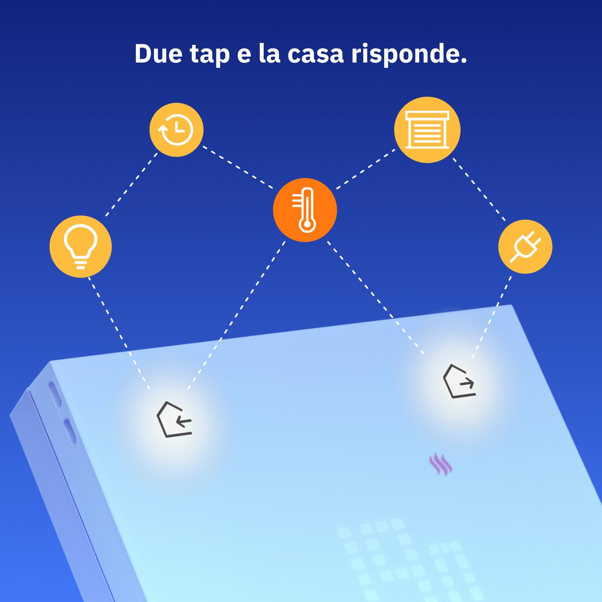 Netatmo Termostato Intelligente ORIGINAL per riscaldamento autonomo - Kit per Installazione Wireless o Cablata, Supporto Incluso, Compatibile con Matter (Alexa, Google Home, Casa di Apple) – ETP-AMZ