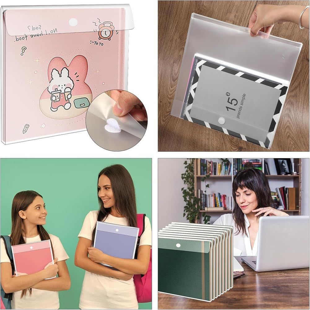 Organizer do przechowywania papieru do scrapbookingu, idealny do przechowywania papieru, zdjęć, arkuszy winylowych i plików, trwały i stylowy uchwyt na papier do rękodzieła, 24 szt., 30 x 30 cm