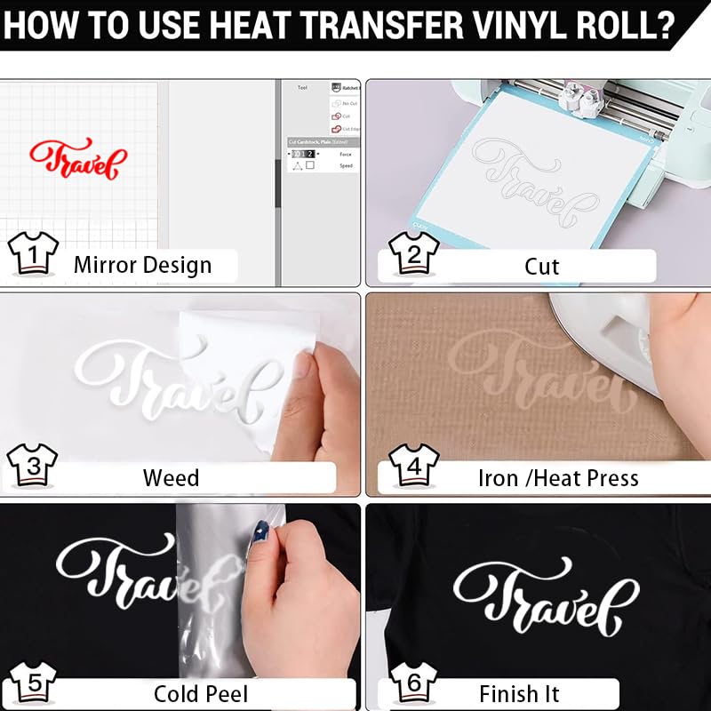 Vinyle mousse 3D lavable pour un relief gonflant durable sur vos t-shirts - 5