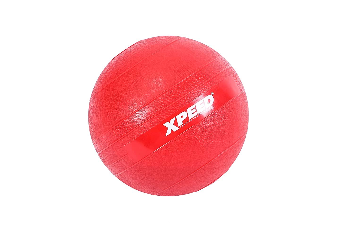 Xpeed Slam Ball | Dead Bounce Ball Strength Training Fitness Workout Slam Ball | Ball Crossfit Slam Ball | Cardio Crossfit Throwing Ball (Pack of 1) Red (4 KG) Xpeed Slam Ball | Dead Bounce Ball Strength Training Fitness Workout Slam Ball | Ball Crossfit Slam Ball | Cardio Crossfit Throwing Ball (Pack of 1) Red (4 KG)