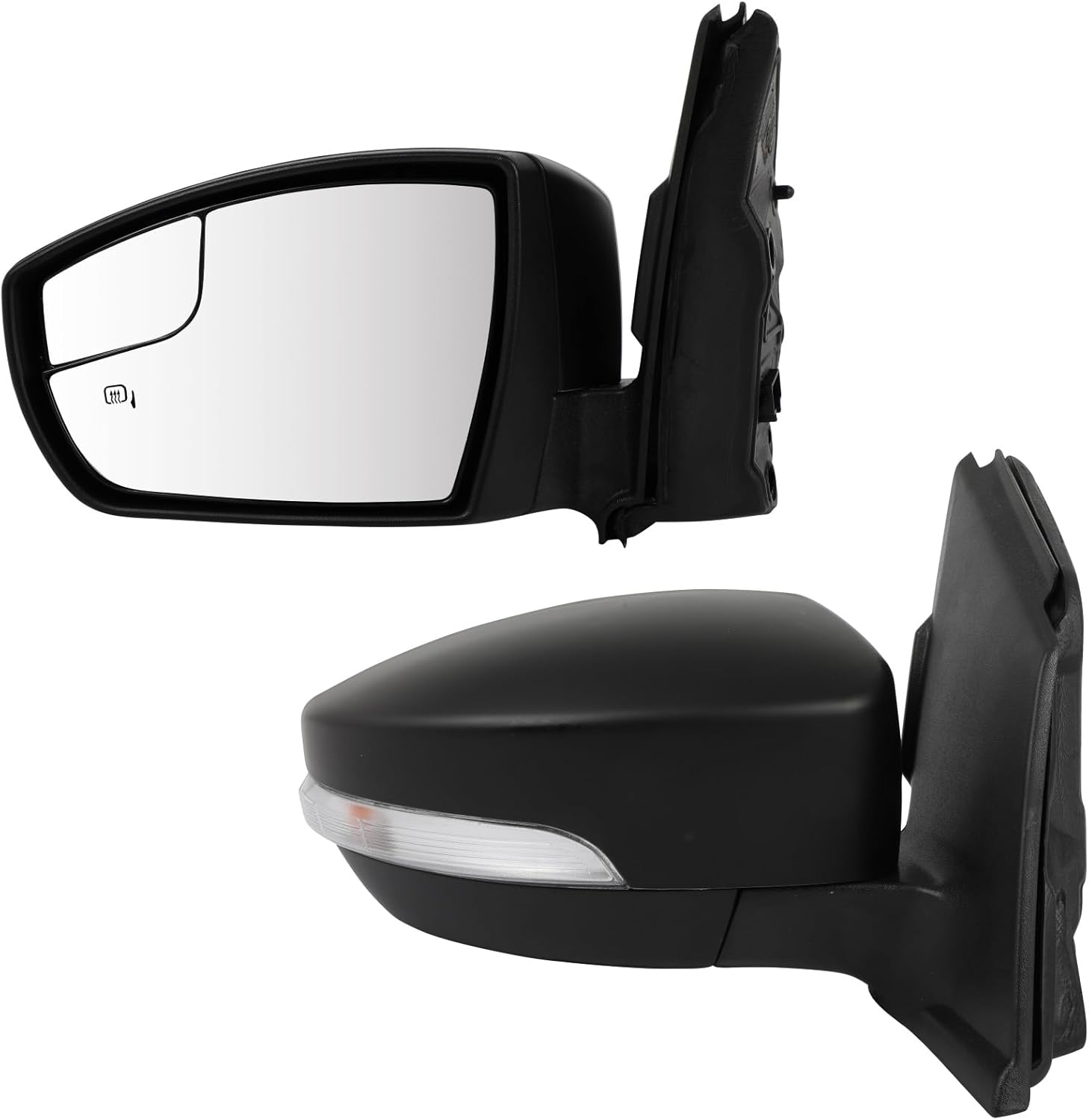 ECCPP Exterior Mirrors Replace with 2013-2016 For Ford For ESCAPE Driver and Passenger Side CJ5Z17683EA-PFM CJ5Z17682EA-PFM