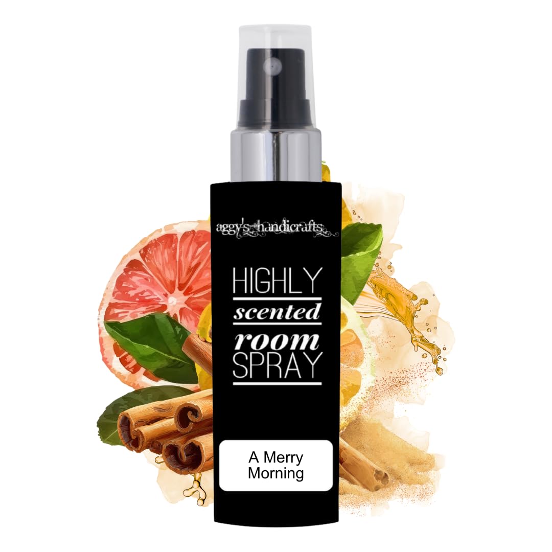 A MERRY MORNING Handmade Highly Scented Room Spray Mist Air Freshener for Home — image 1