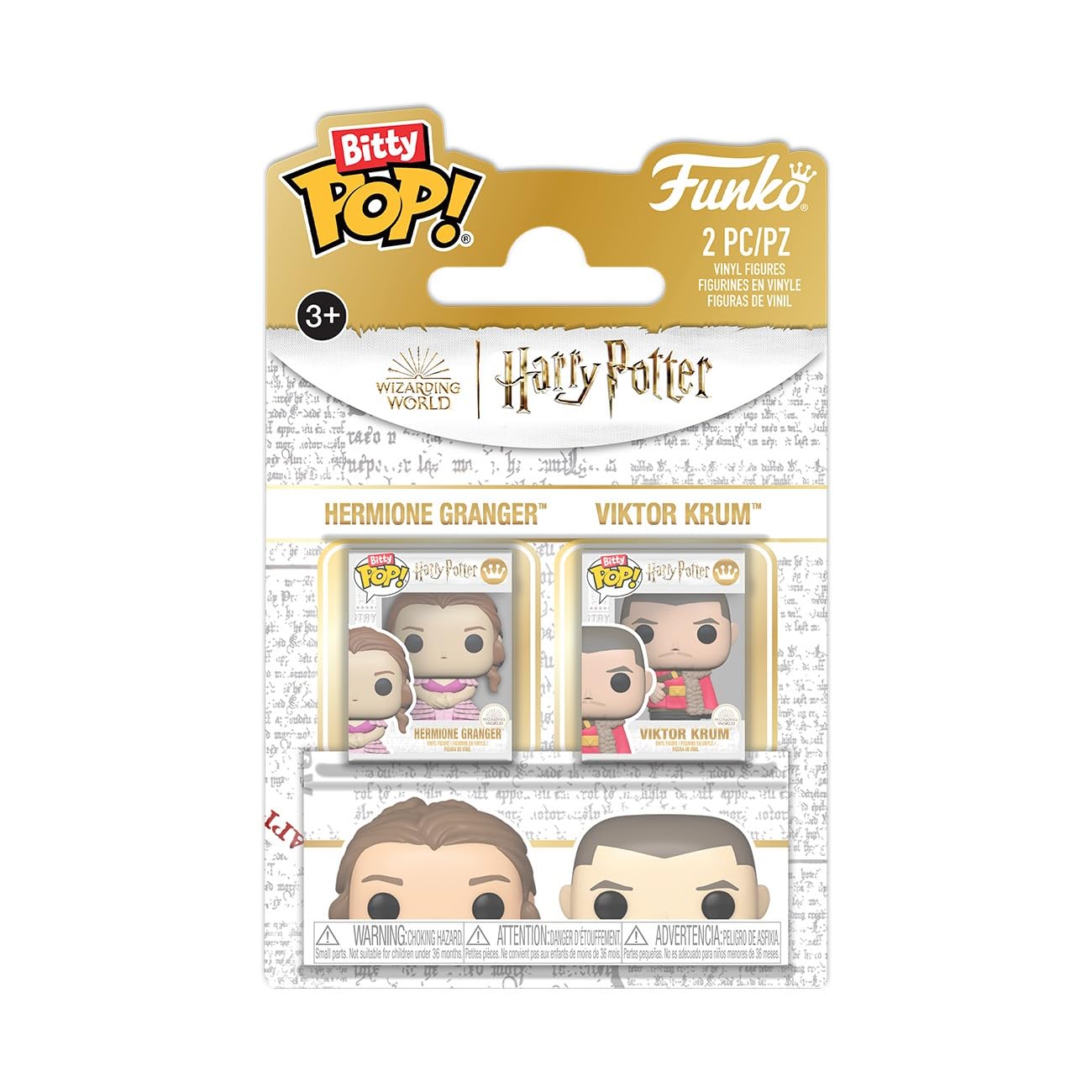 Funko Blister 2 Bitty Pop! Harry Potter Hermione & Krum