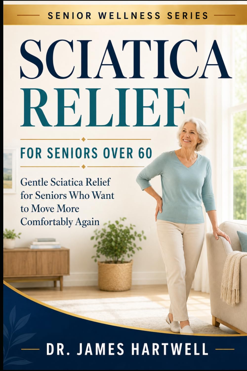 Sciatica Relief Exercises for Seniors Over 60: Gentle At-Home Routines to Ease Nerve Pain, Reduce Stiffness, Improve Mobility and Walk with More Confidence (Senior Wellness Series)