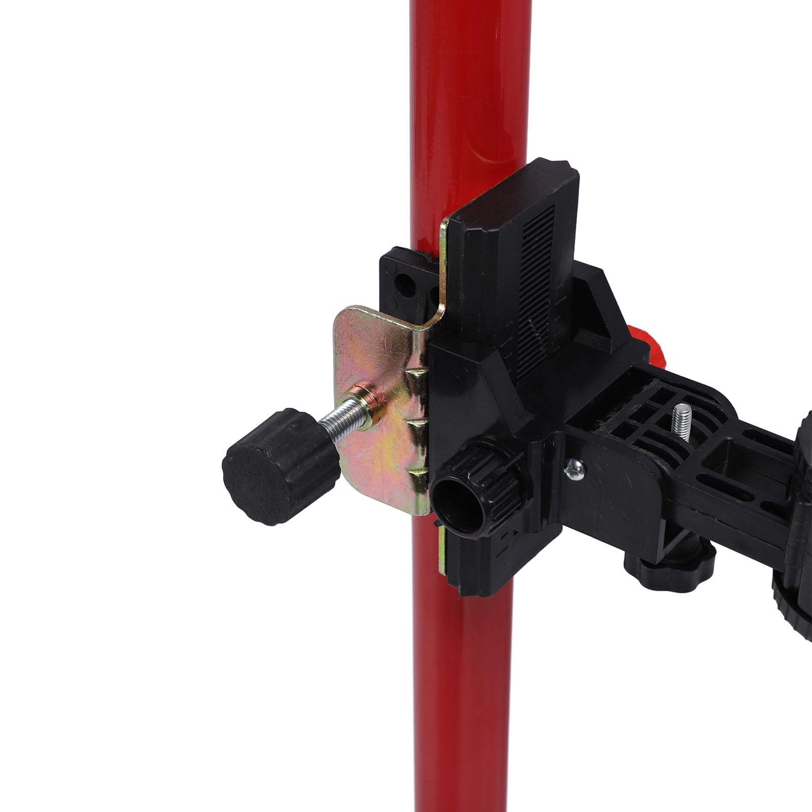 Poste Telescópico Extensible de Nivel, 120-400cm, Acero de Aleación, Rotación 360 Grados, con Interfaces 6mm y 15.2mm, Portátil con Bolsa