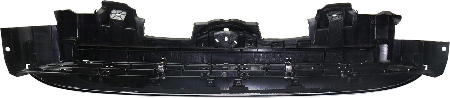 Garage-Pro Grille Assembly Compatible with Mini Cooper 2014-2018 Textured Black with Chrome Molding Base Model (Convertible 2016-2018)/Hatchback