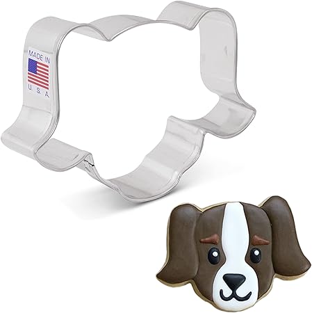 Amazon Ann Clark Cookie Cutters 子犬 犬の顔 クッキー型 9 5 Cm Ann Clark Cookie Cutters クッキー型