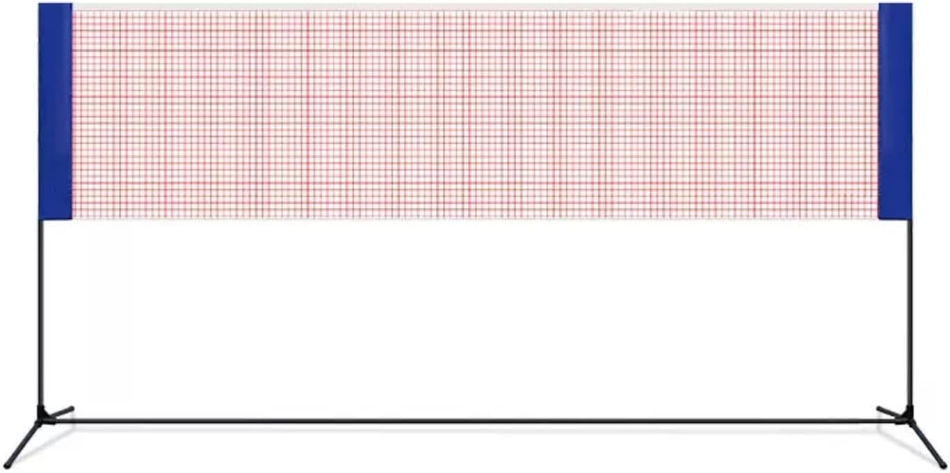 バドミントンピックルボールネット - 高さ調節可能なポータブルネット、ユーステニス、バレーボール、サッカー、裏庭ゲーム用 - 簡単に