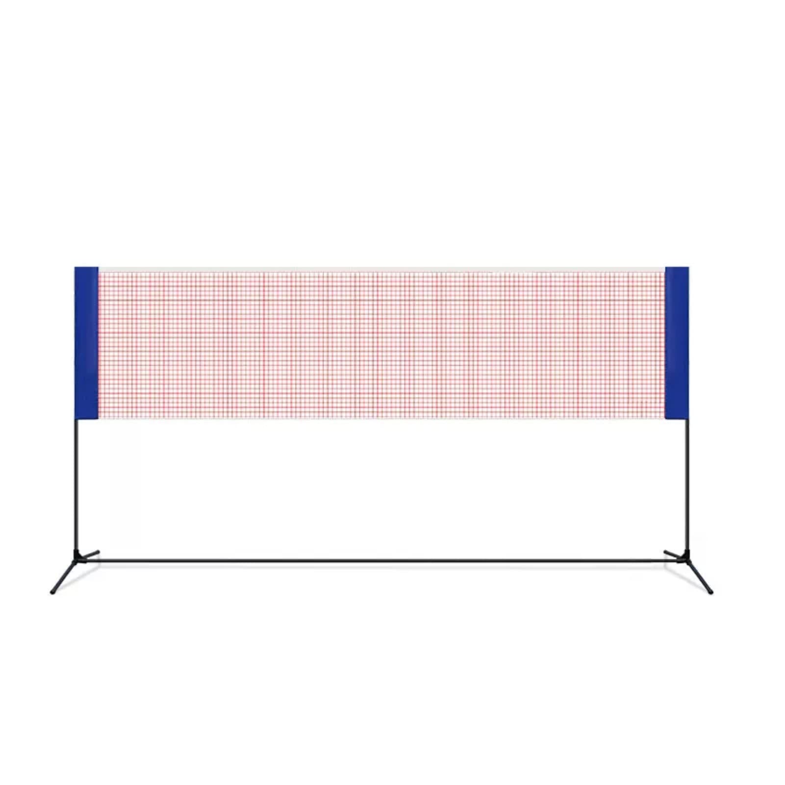 Rete da Badminton e Pickleball - Rete Portatile Regolabile in Altezza per Tennis, pallavolo, Calcio e Giochi in Giardino per Ragazzi - Rete Sportiva in Nylon Facile da installare (Lunghezza