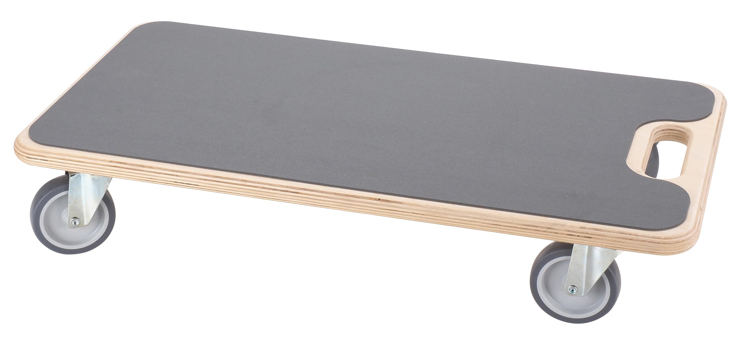 Chariot de transport Duo-Soft avec surface antidérapante et plateau de 590x290 mm