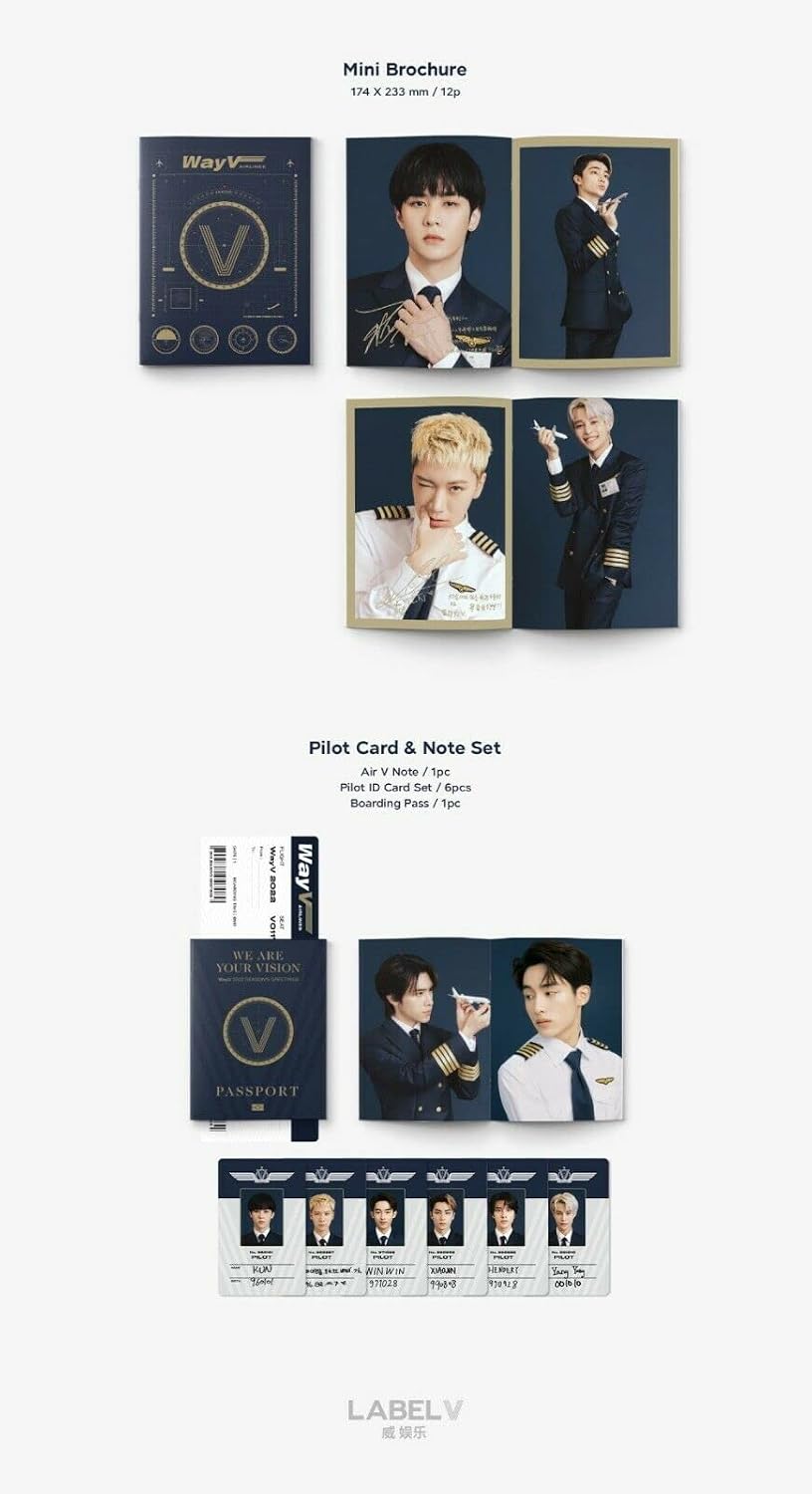 SM ENT. WayV - 2022 Season's Greetings [ Incl.Decorative Stickers,Photocards ]