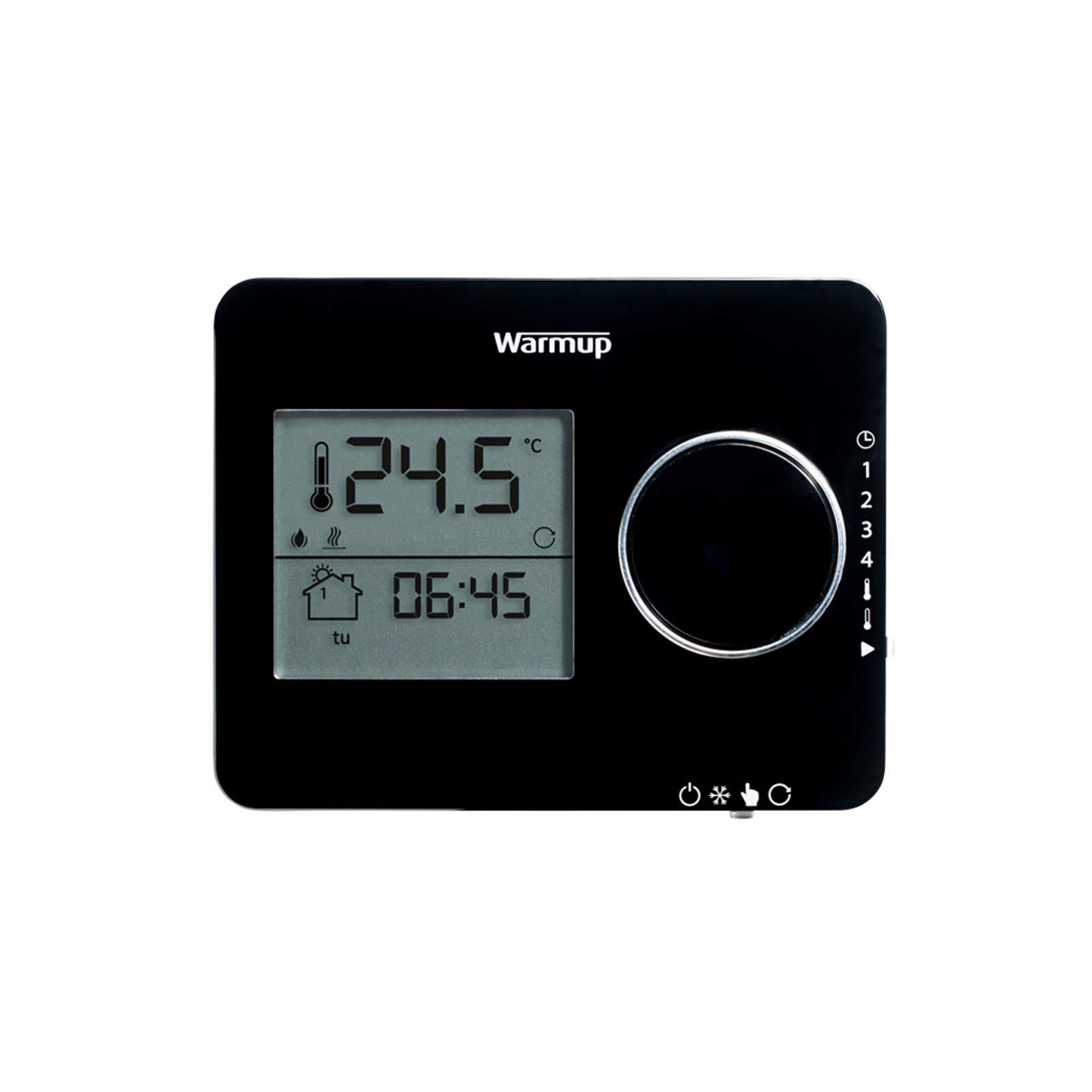 Tempo termostato digitale termostato caldaia termostato ambiente Nero