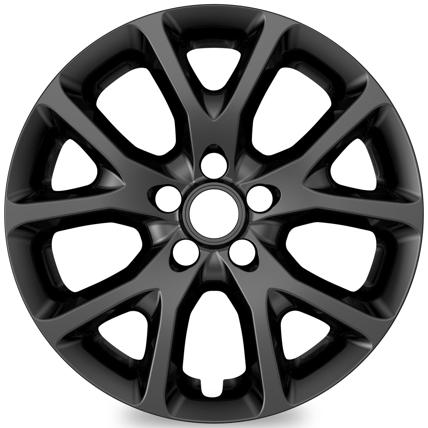 tangmige 4-pack wheel skins compatible with jeep cherokee 2014 2015 2016 2017 2018, 17 inch 17" alloy wheel, wheel cover