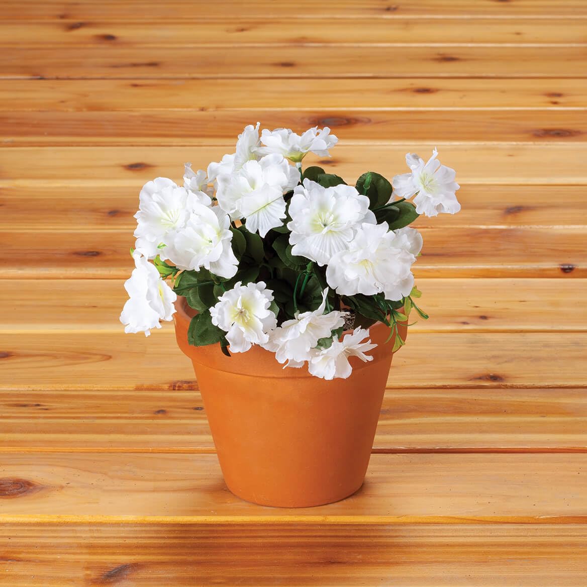 Amazon.com: OakRidge Silk Azalea Bush – Artificial Flowers Outdoor