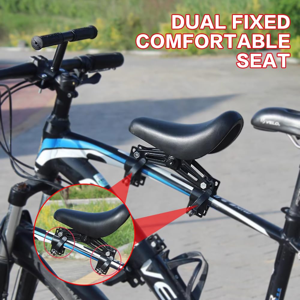 Kindersitz Fahrrad Vorne - Mountainbike Sitz Mit Lenker & Pedalen