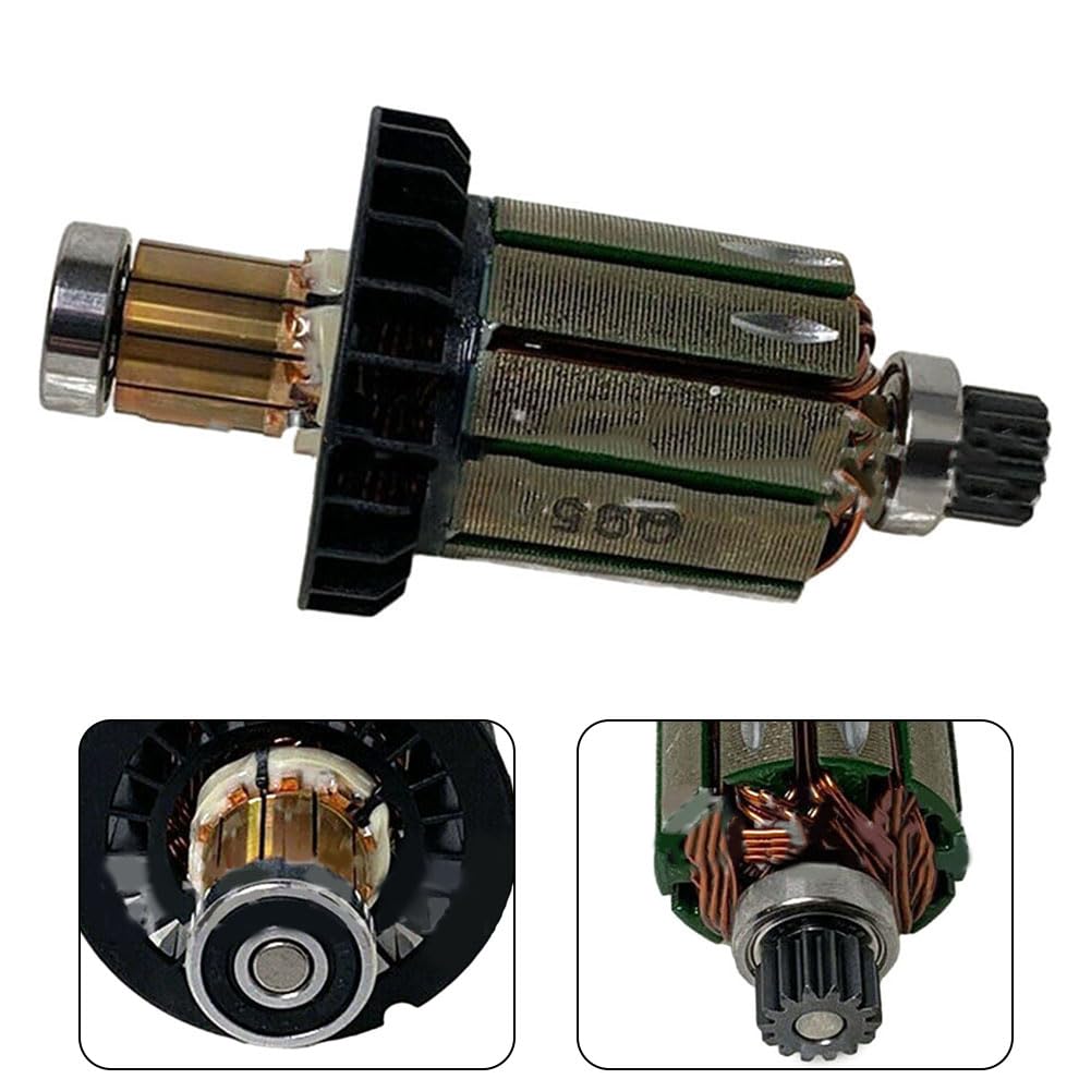 Kommutator, Elektrisch Motor Kommutator, Metallbohrer, Zubehör Für Mak 6194960 Bohrer 18 V Anker für BHP458 BDF458 DDF458 DHP458, verbesserte Leistung