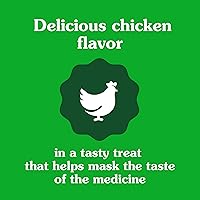 Vista 5 de GREENIES Pill Pockets - Golosinas naturales para perros, forma de bolsillo para pastillas tamaño cápsula, sabor pollo, 15.8 onzas Paquete económico