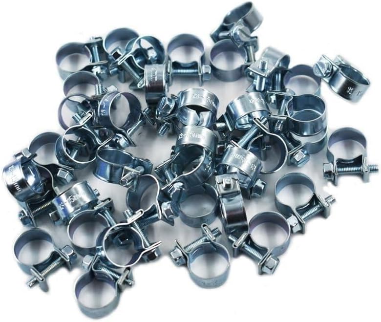 5/16"（13mm-15mm）FUEL INJECTION HOSE CLAMP/AUTO Fuel clamps 10PcsOEM for Genuine Replacement