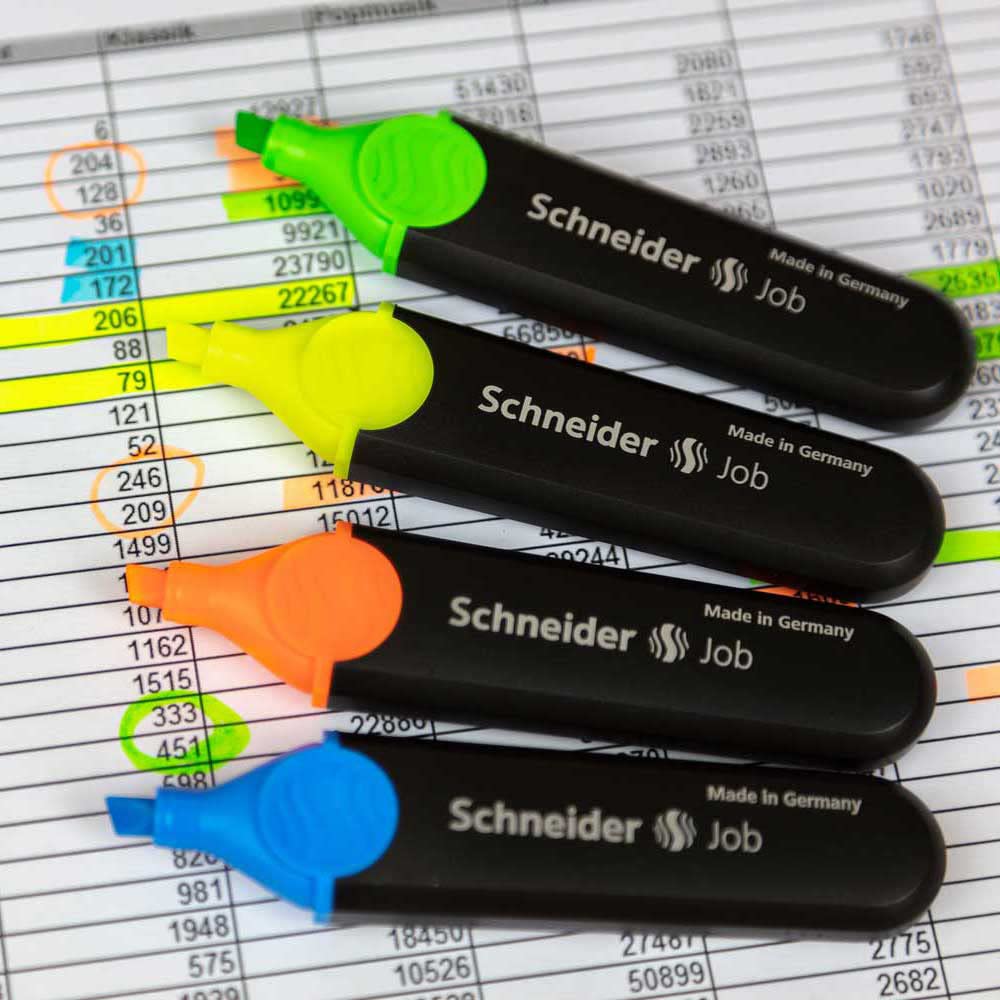 Schneider Markery do pisania, do wielokrotnego napełniania, niebieskie, 1 sztuk