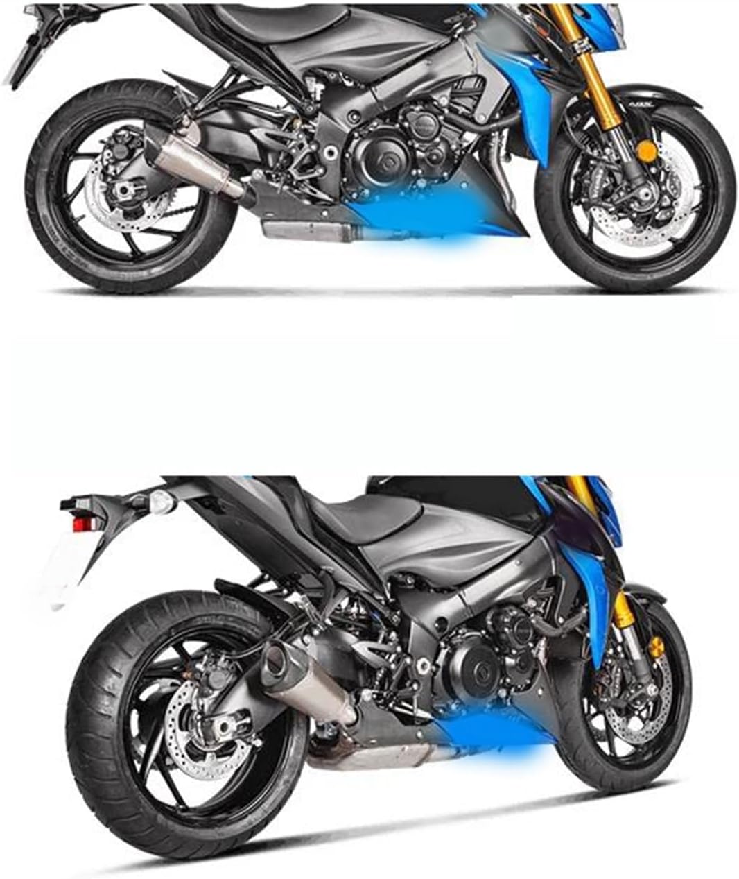 オートバイ排気ミドルリンクパイプ改造エスケープモトマフラー スズキ