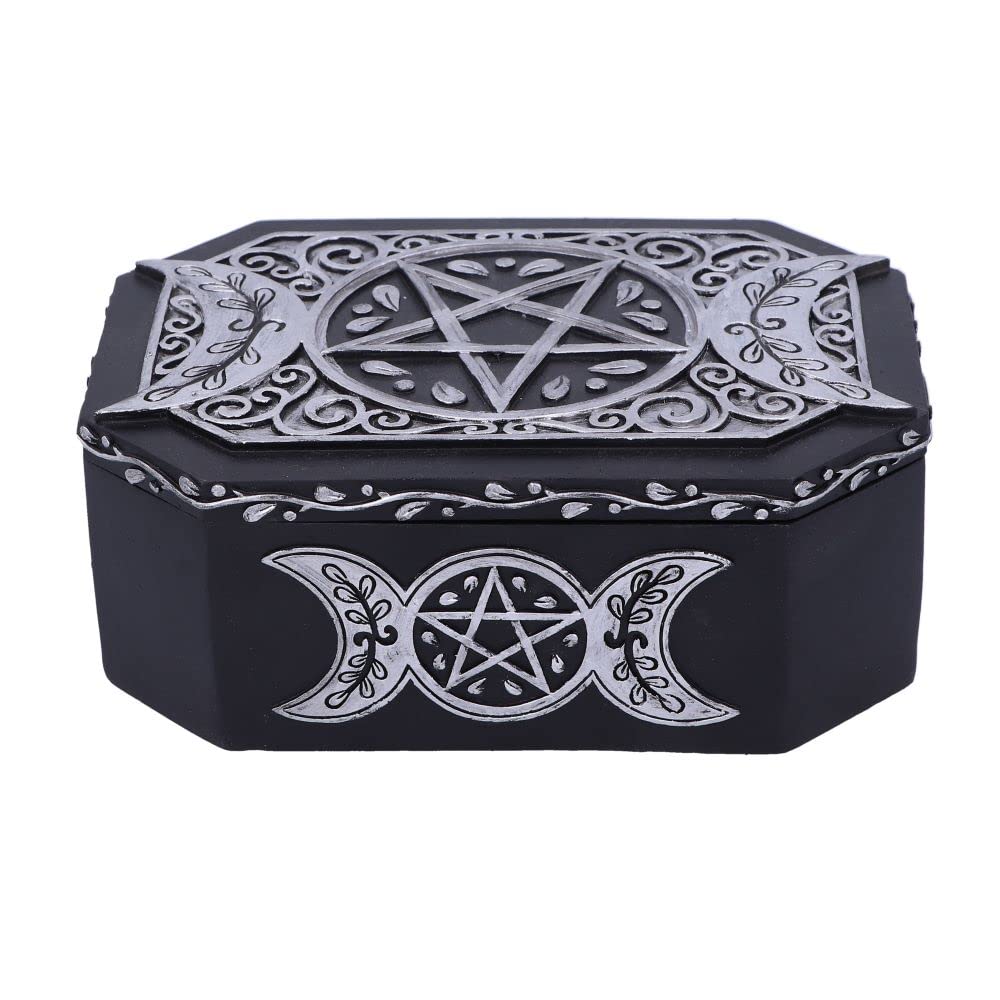 Boîte De Protection Hecate Nemesis Now - 17.8 Cm Noir Avec Symboles Païens