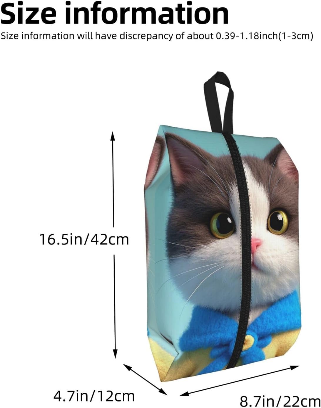 Shoe Bags For Travel Large Waterproof Travel Shoe Bag With Handle image 3