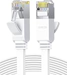 UGREEN Câble Ethernet 16FT, Plat RJ45 LAN Gigabit CAT 6 Câble réseau, cœur en cuivre pur haute vitesse 1000Mbps pour 250Mhz/s Câble Internet par câble pour PS5, PS4, Xbox One, Modem, Routeur