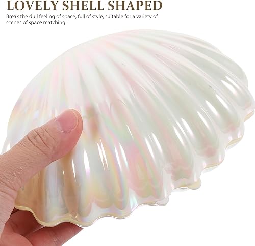 Miniatura 2 de Gadpiparty Mini cajas de dulces de conchas marinas de plástico, caja de joyería, conchas marinas, regalos de fiesta, soportes para golosinas de