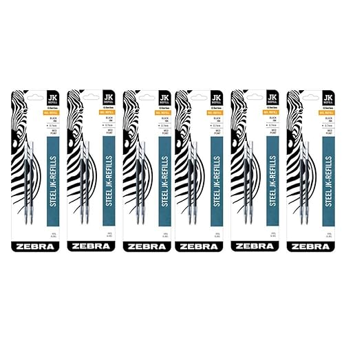 Zebra G301 Stainless Steel Pen JKRefill, Medium Point