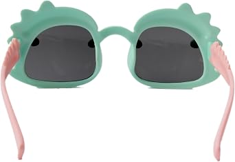 Dinosaur Sunglasses for Kids, Cartoon Toddler Sunglasses Age 2-6, UV400 Protection, Secure Fit