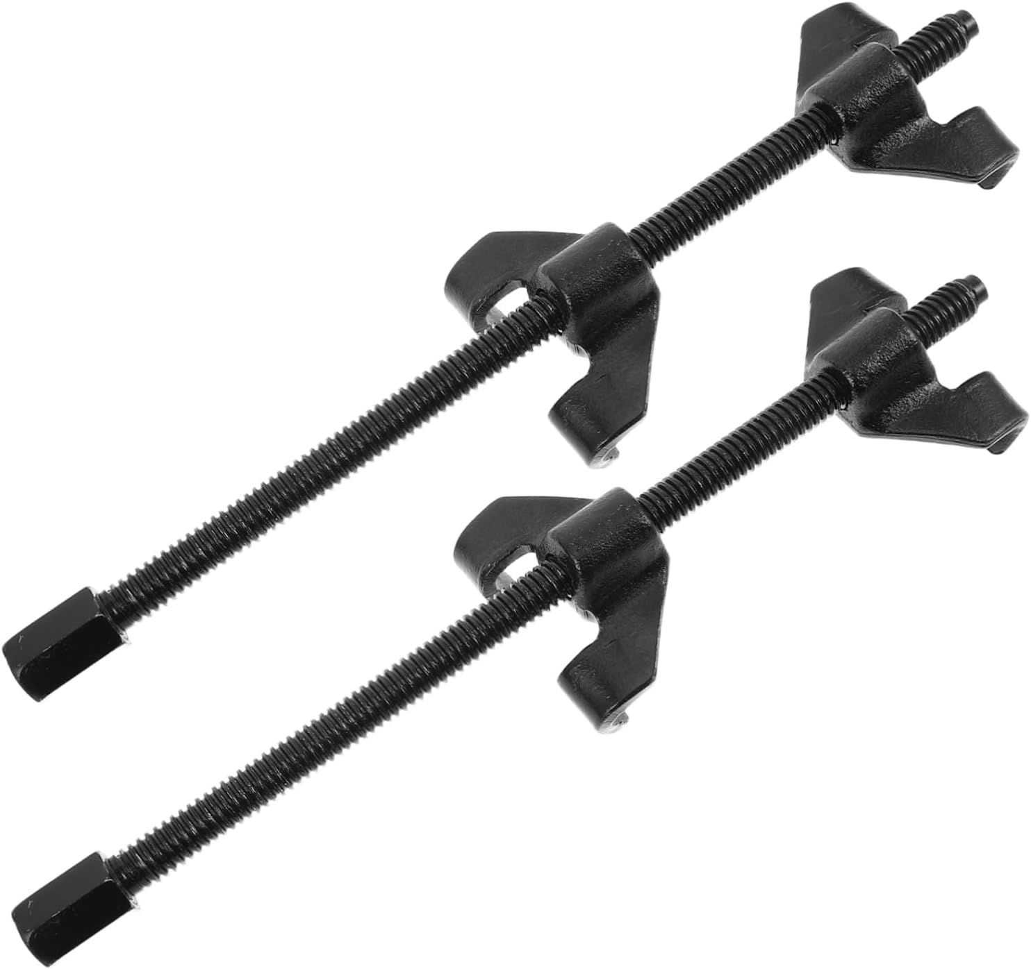 Zerodeko 2pcs Heavy Duty Strut Spring Compressor Tool Ergonomic Handle for Easy Use Automotive Suspension Spring Removal and Installation Compatible Various Models
