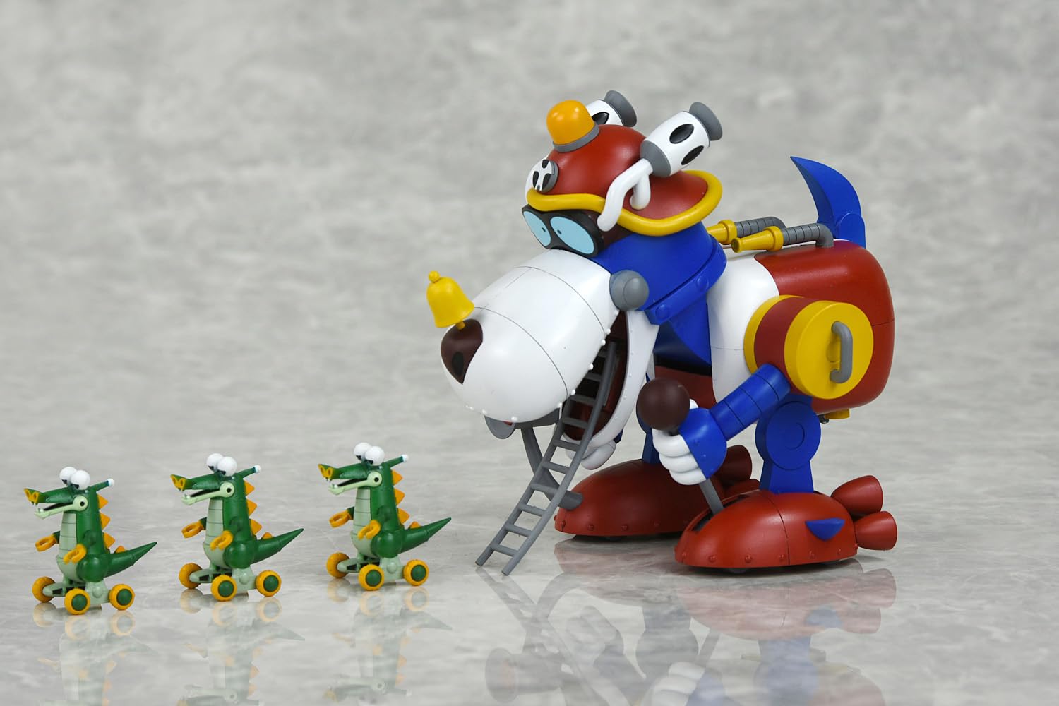 Bell Fine BP026 Time Bokan Series Yatterman Yatter One, altezza totale circa 120 mm, modello in plastica non scala (robot)
