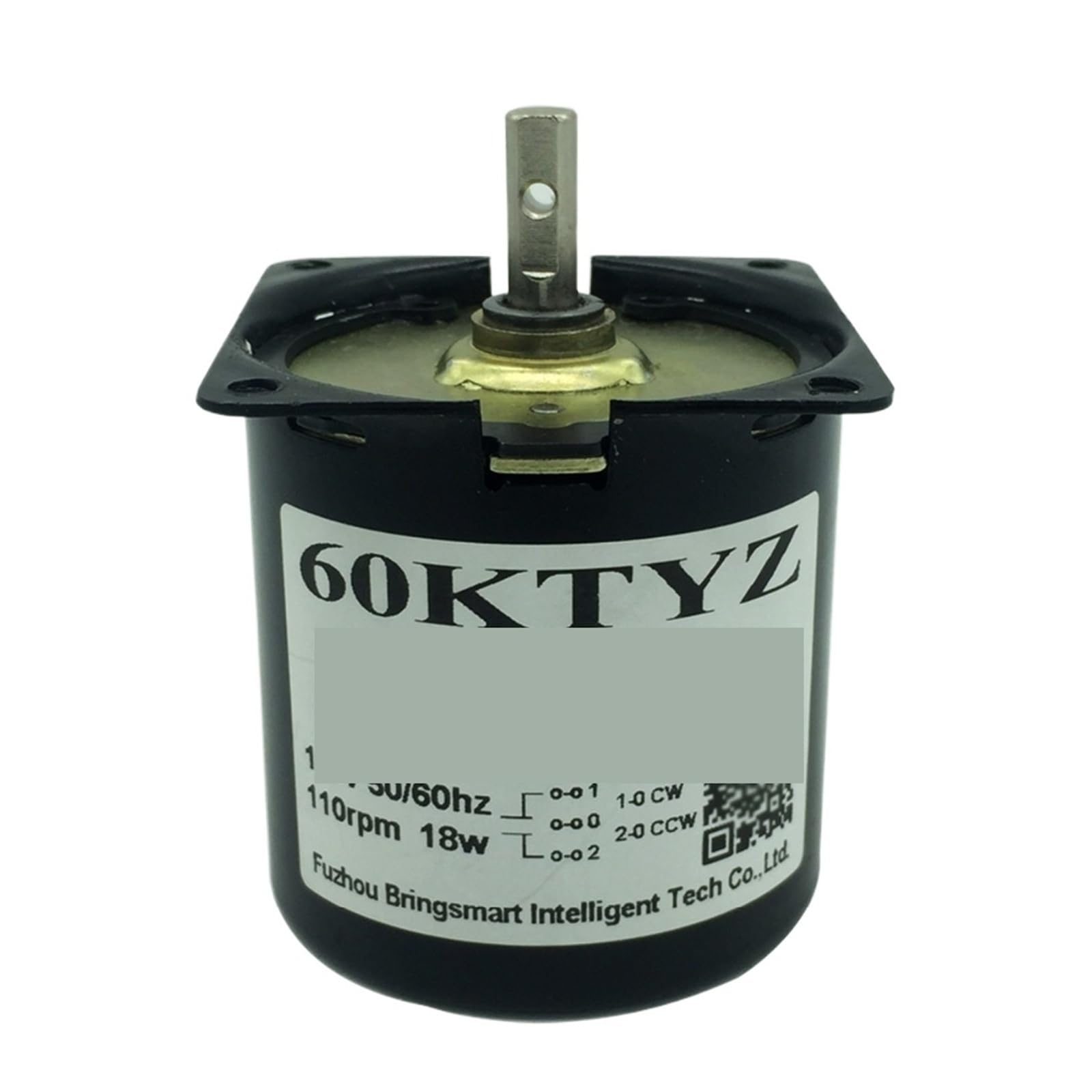 Moteur rotatif 60KTYZ 220V à couple élevé et vitesse stable 10rpm