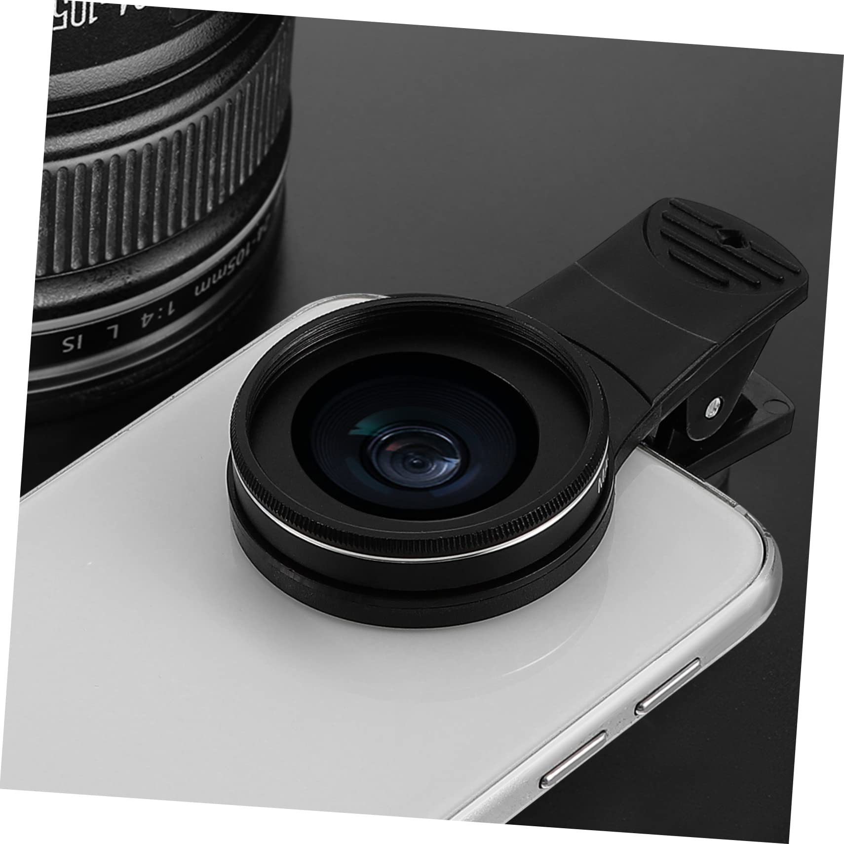 Mikinona 3-teiliges Makroobjektiv-Set Für Telefonkameras 37 Mm Weitwinkelobjektiv Keine Verzerrung (15x/30x)
