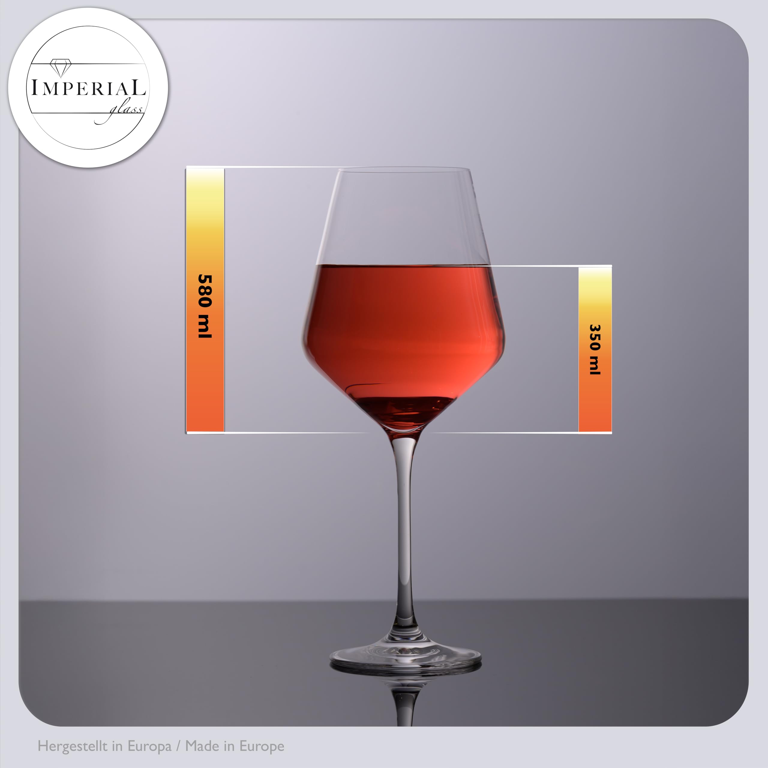 Aperitif zestaw szklanek 6 x 580 ml – Aperitif szklanki ze szkła kryształowego nadają się do mycia w zmywarce seria Ateny