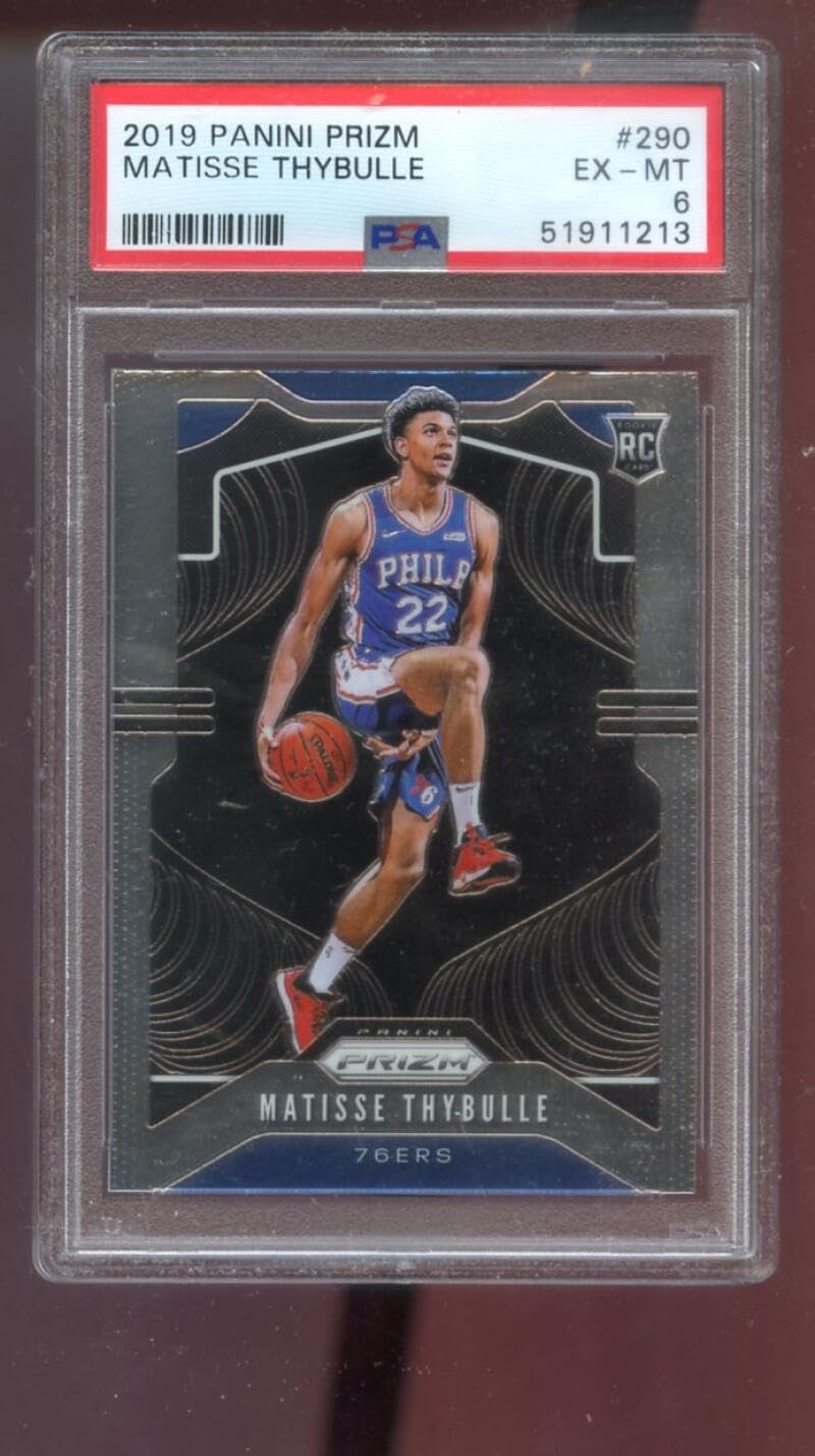2019-00 Panini Prizm #290 Matisse Thybulle ROOKIE RC PSA 6 Graded Basketball Card NBA 19-00 2019-2000