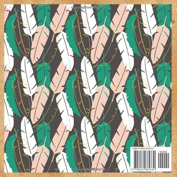 scrapbook paper multicolor leaves pattern for scrapbooking supplies & DIY craft junk journal pack kit 28 patterned crafting sheet for decoupage ... 14 textured decorative papercraft design image 3